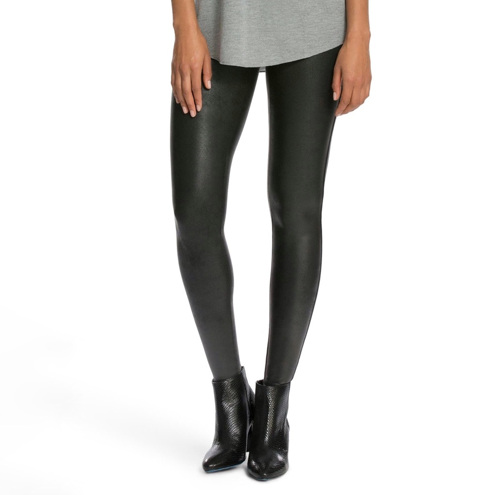 Spanx faux leather leggings